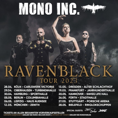 Mono Inc.: Ravenblack Tour 2023