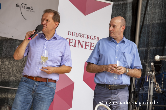 Duisburger Weinfest 2022: Erffnung